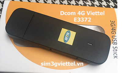 Dcom 4G Viettel E3372 giá rẻ